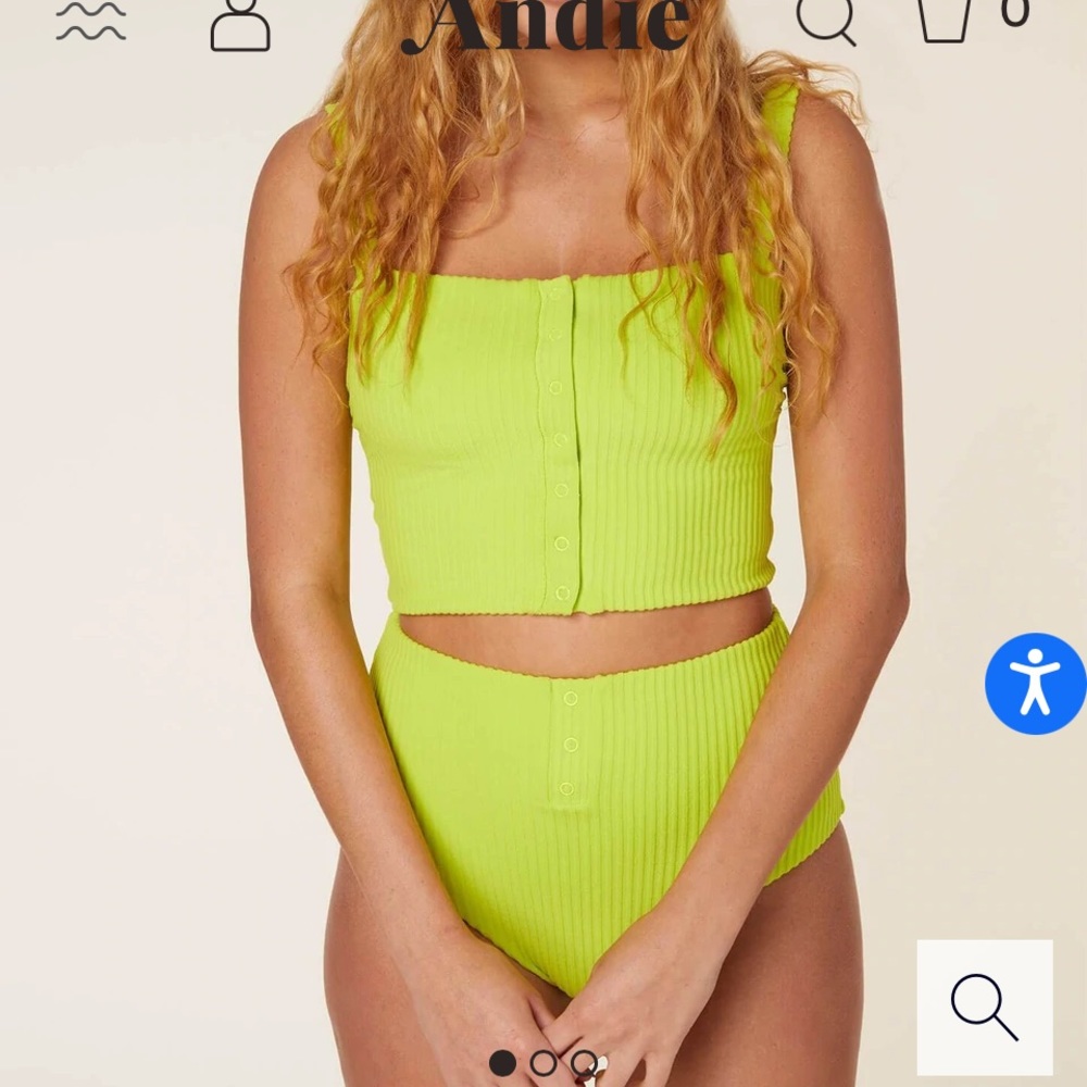 NWT Neon Bikini, Andie Swim